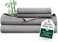 Bamboo Cooling Bed Sheet Set - King - 4 Piece
