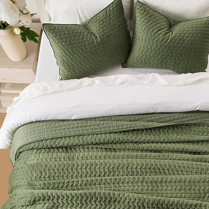 Velvet Quilt Set - King - 3 Piece