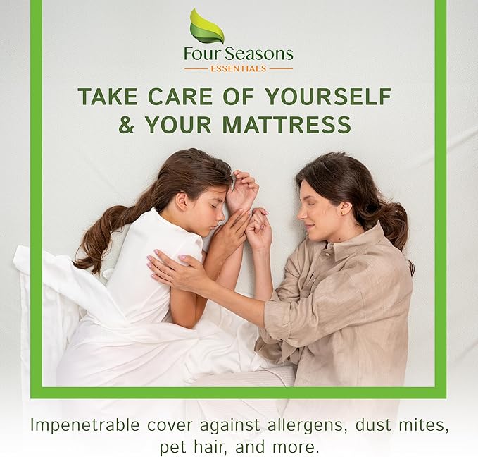 Bamboo Cooling Mattress Protector - Full