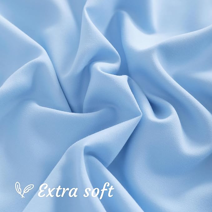 Microfiber Pillowcase Set - 20 x 54 in - 2 Pack - 2 Piece