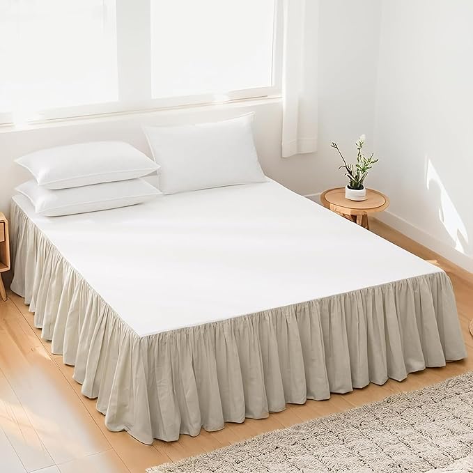 Linen Bed Skirt - Queen
