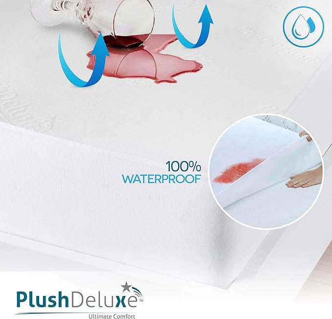 Waterproof Mattress Protector - King - 72 x 84 in
