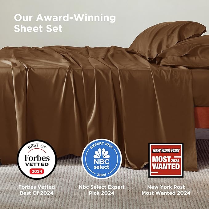 Bamboo Cooling Bed Sheet Set - California King