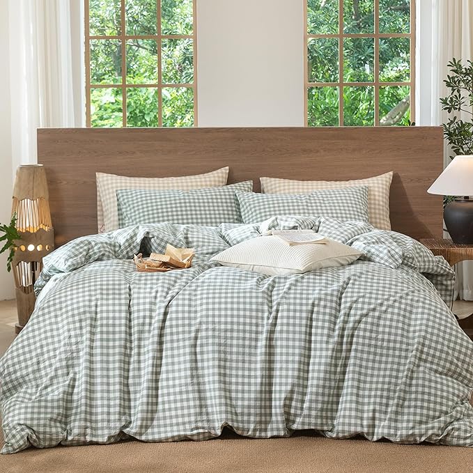 Linen Duvet Cover Set - Queen