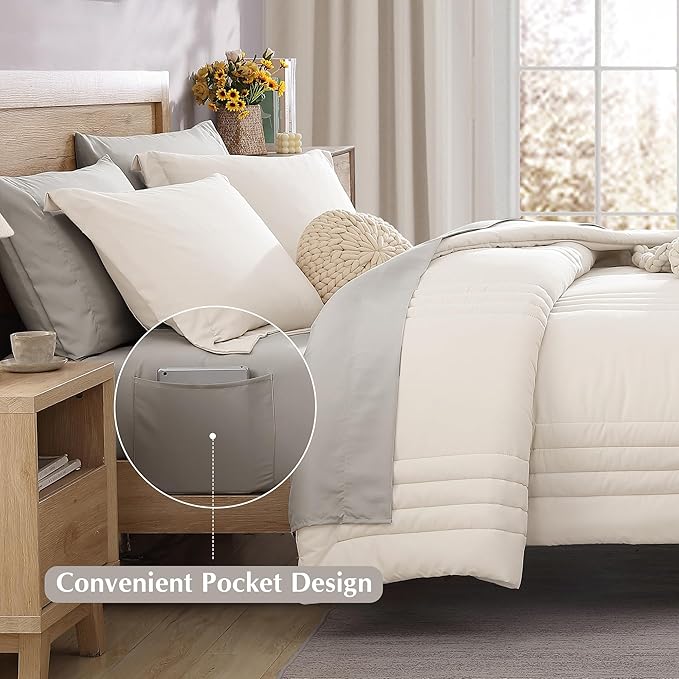 Comforter Set - King - 7 Piece