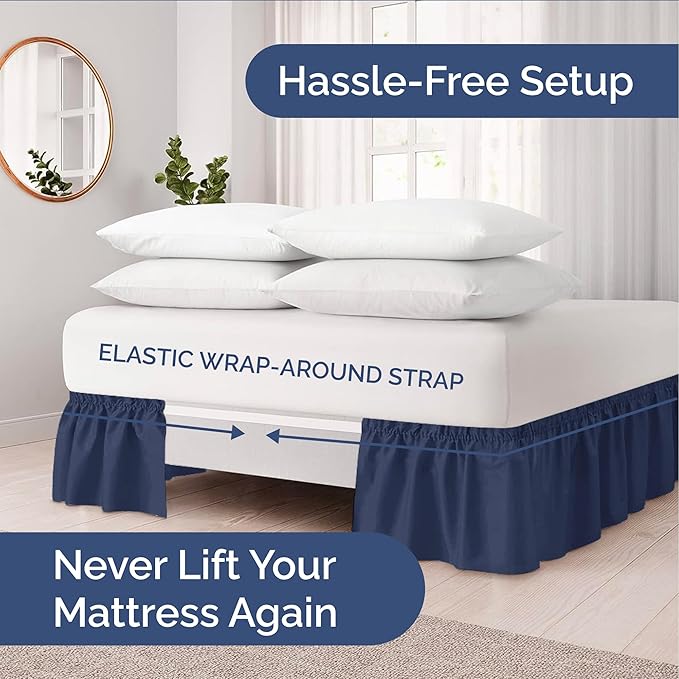 Bed Skirt - King - 15 in Drop