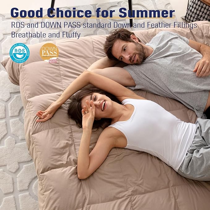 Cooling Duvets Down Comforter - Queen