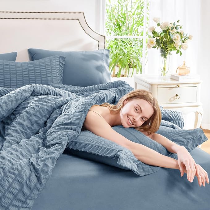 Down Alternative Comforter Set - Queen - 7 Piece