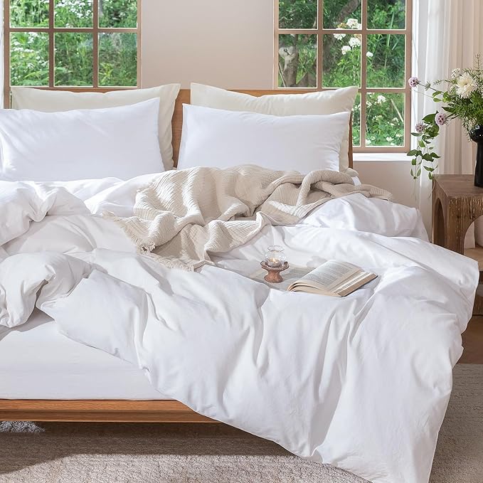 Linen Duvet Cover Set - Queen