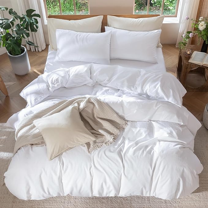 Linen Duvet Cover Set - Queen