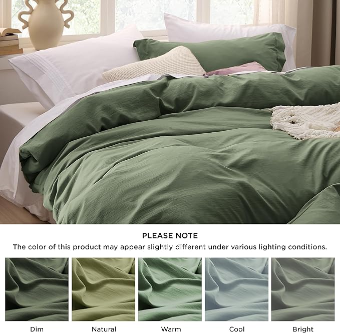 Duvet Cover Set - King - 104 x 90 in - 3 Piece