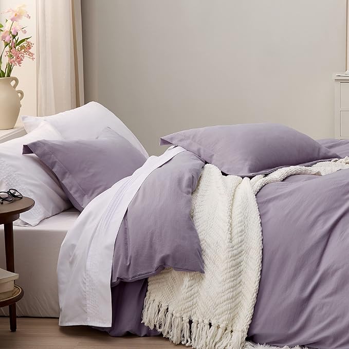 Duvet Cover Set - Full - 80 x 90 in - 3 Piece