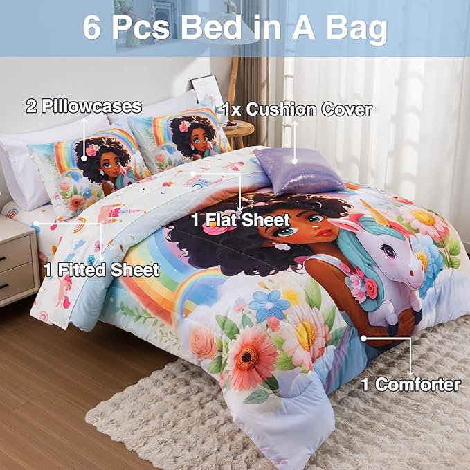 Comforter Set - Full - 6 Piece