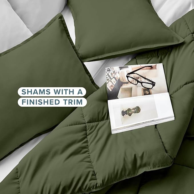 Down Alternative Comforter Set - Queen