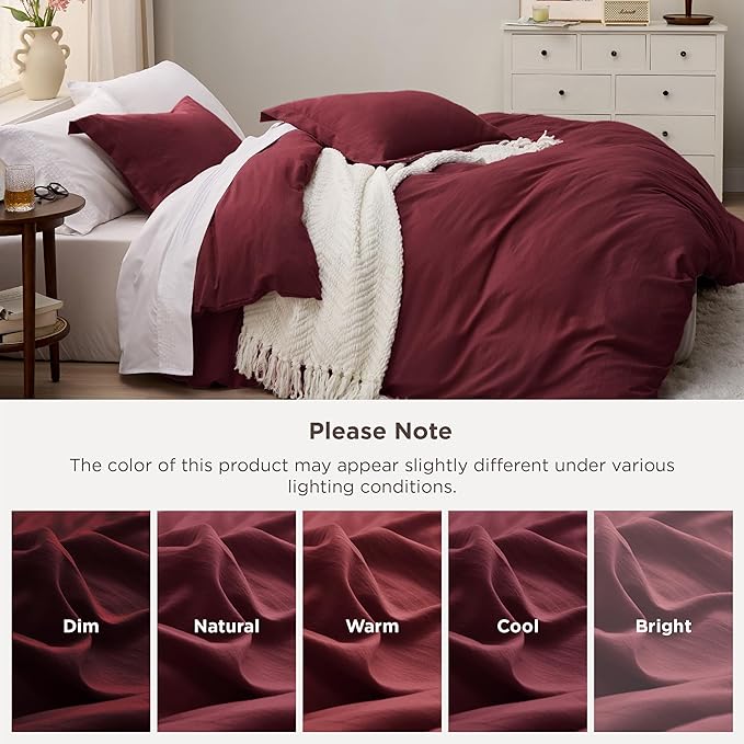 Duvet Cover Set - Queen - 90 x 90 in - 3 Piece