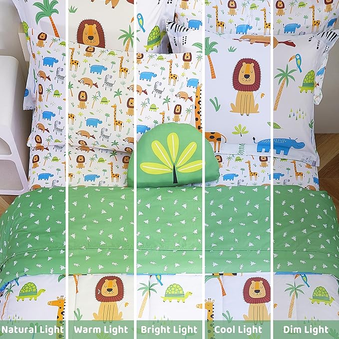 Microfiber Comforter Set - Twin - 6 Piece