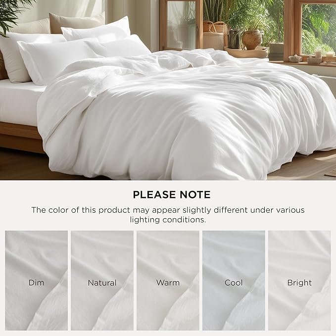Linen Duvet Cover Set - Queen