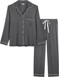 Women's Bamboo Cooling Pajama Set - Long Sleeve