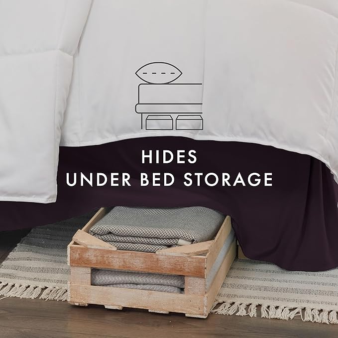 Linen Bed Skirt - Twin