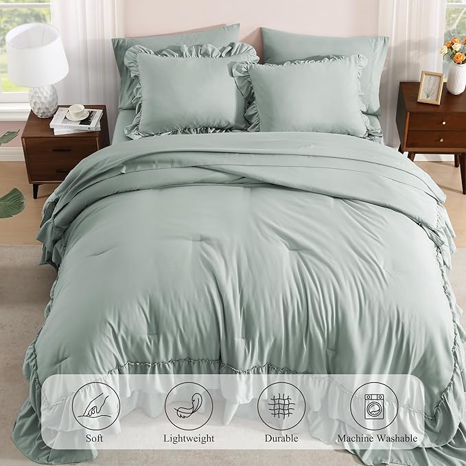 Comforter Set - Queen - 7 Piece