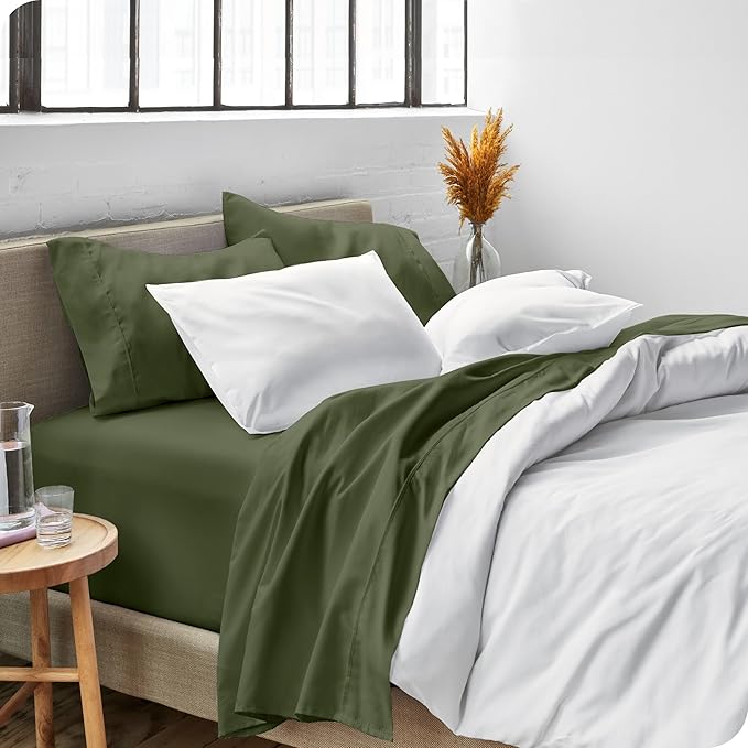 Microfiber Bed Sheet Set - Queen - 4 Piece