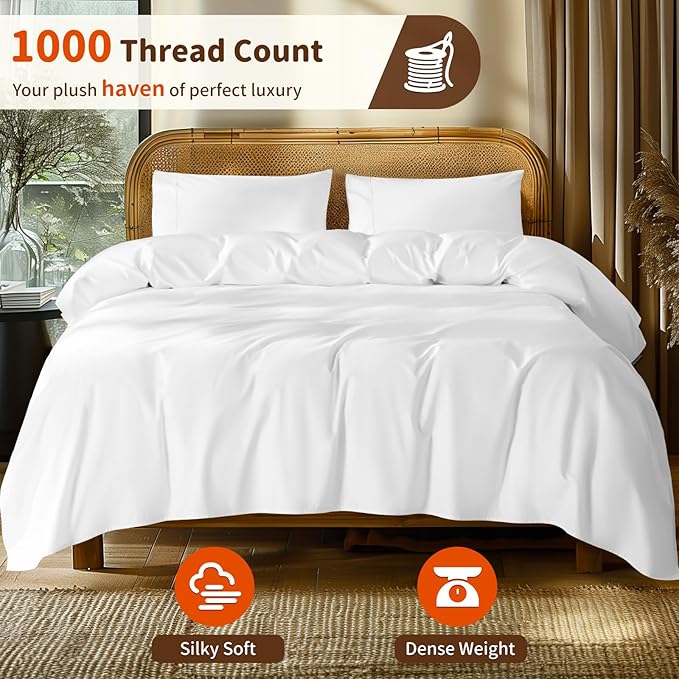 100% Cotton Bed Sheet Set - California King - 16 in Deep Pocket - 4 Piece