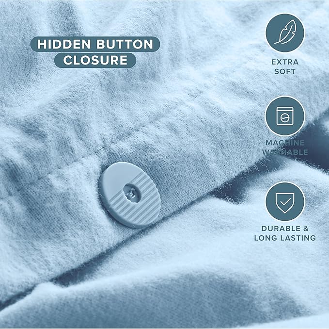 100% Cotton Duvet Cover Set - King