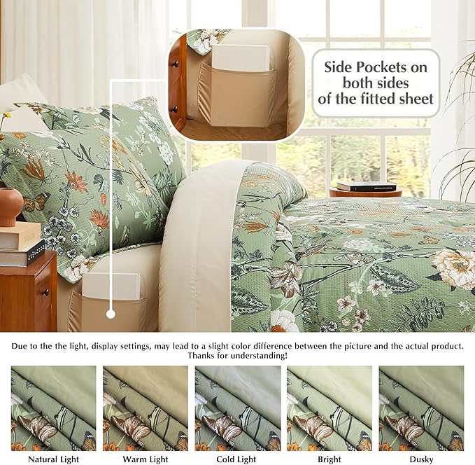 Comforter Set - King - 7 Piece