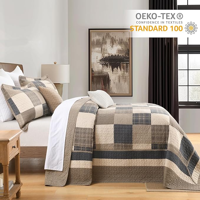100% Cotton Bedding Set - Queen