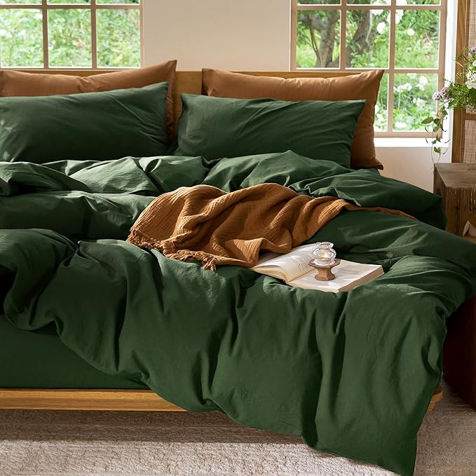 Linen Duvet Cover Set - Full