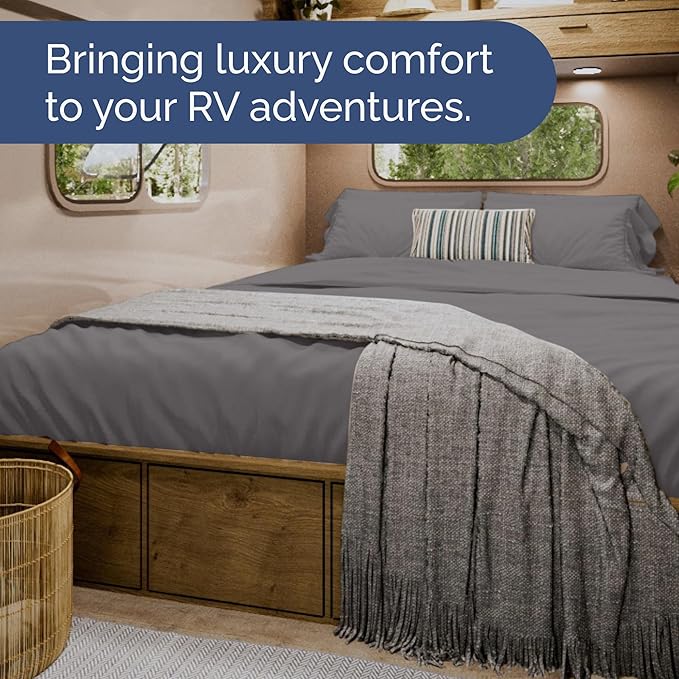 Cooling Bed Sheet Set - Queen - 4 Piece