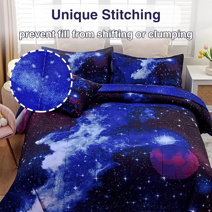 Comforter Set - Full - 6 Piece