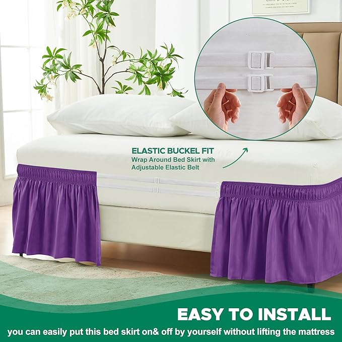 Bed Skirt - Full - 15 in Drop