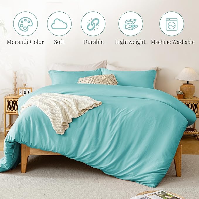 Microfiber Duvet Cover Set - 3 Piece