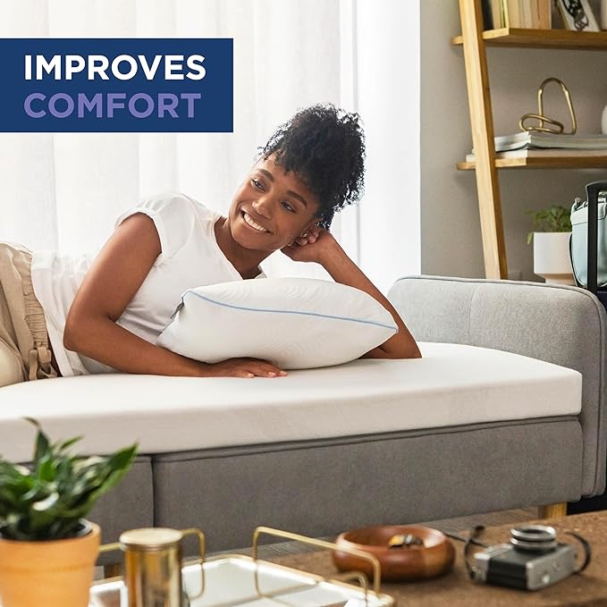 Memory Foam Mattress Topper - Twin
