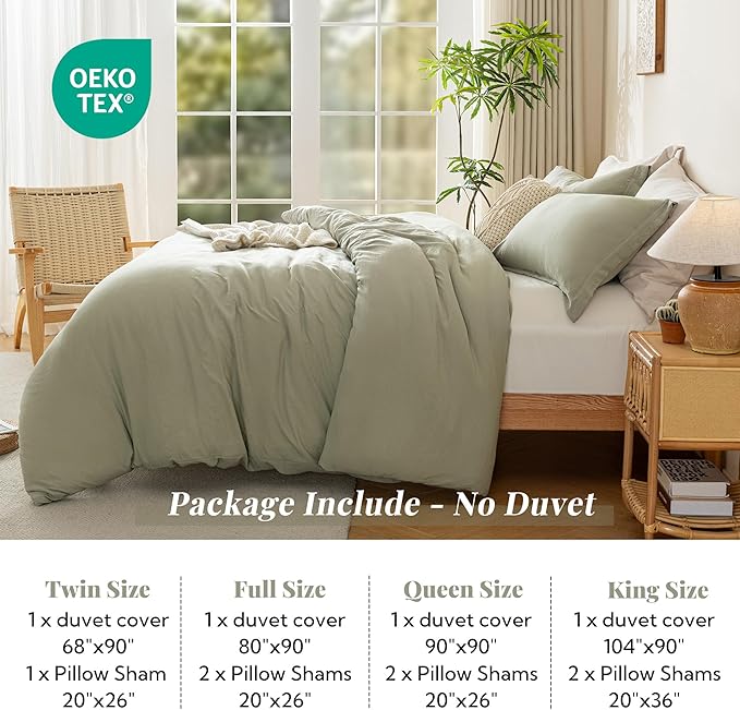 Microfiber Duvet Cover Set - 2 Piece