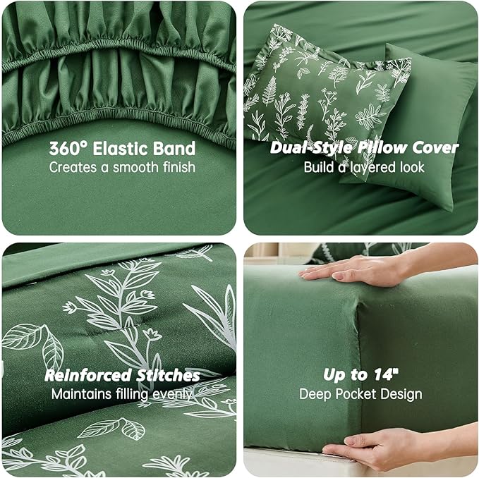 Comforter Set - King - 7 Piece