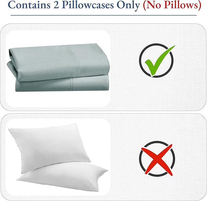 100% Cotton Pillowcase - Queen