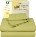 100% Cotton Bed Sheet Set - Full - 4 Piece