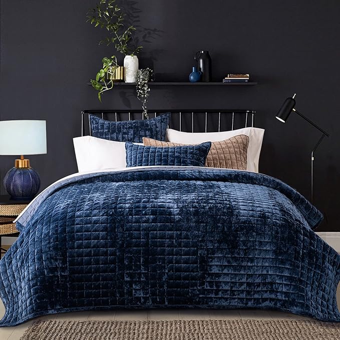 Velvet Quilt Set - Twin XL