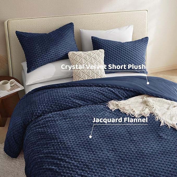 Flannel Comforter Set - Queen - 2 Piece