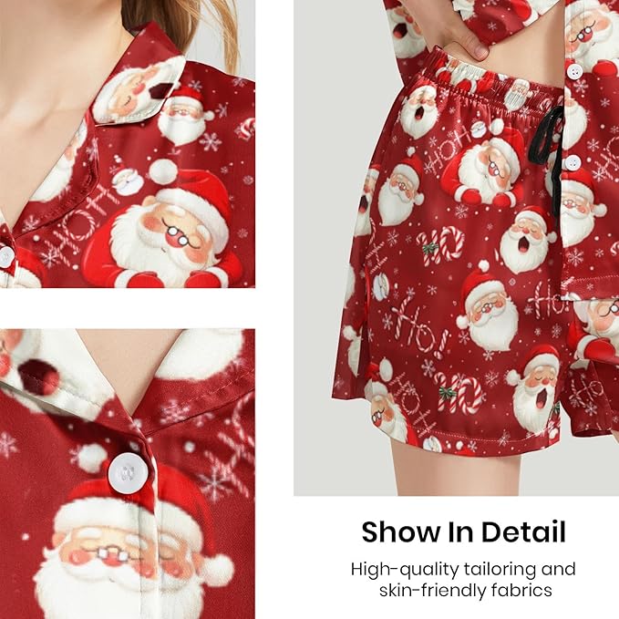 Women's Pajama Set - Short Sleeve - 2 Piece