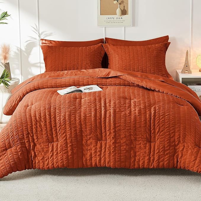 Comforter Set - Queen - 7 Piece
