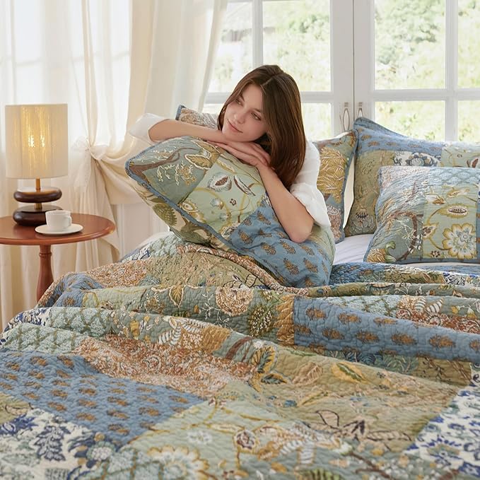 100% Cotton Quilt Set - King