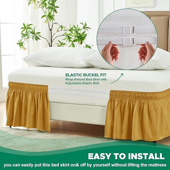 Bed Skirt - King - 16 in Drop
