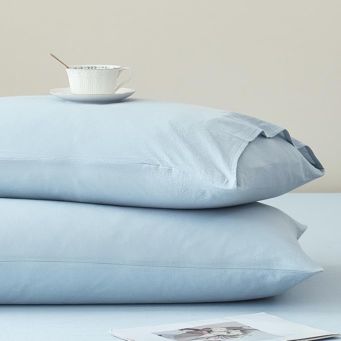 Linen Pillowcase Set - Standard - 20 x 26 in - 2 Piece
