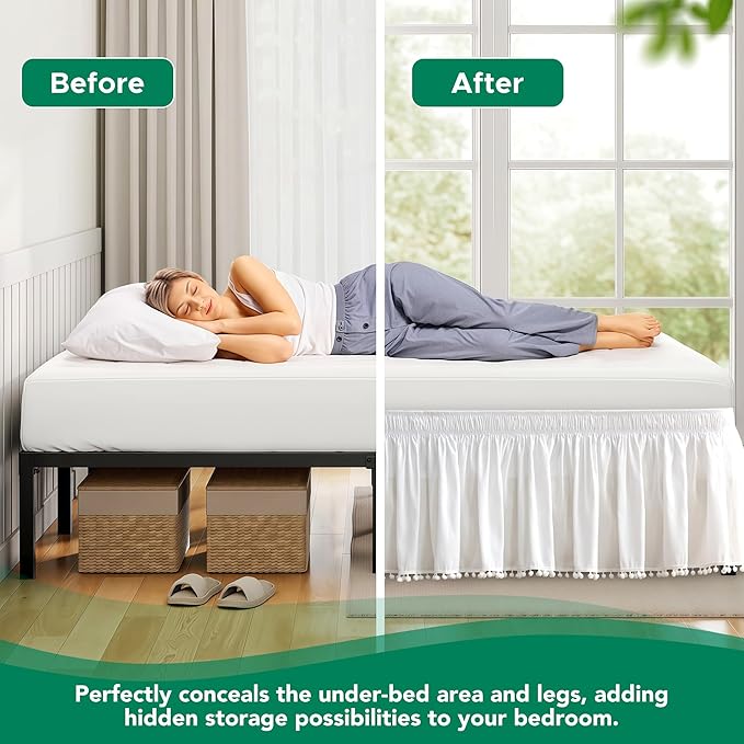 Bed Skirt - King - 15 in Drop