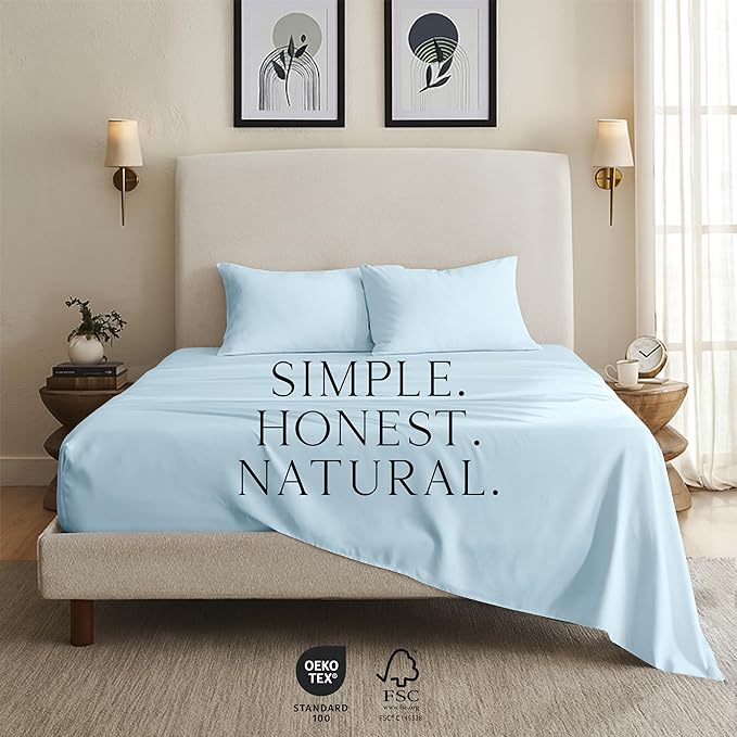 Bamboo Cooling Bed Sheet Set - King