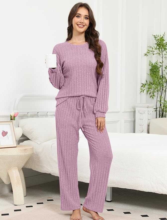 Women's Pants Pajama Set - Long Sleeve - 2 Piece