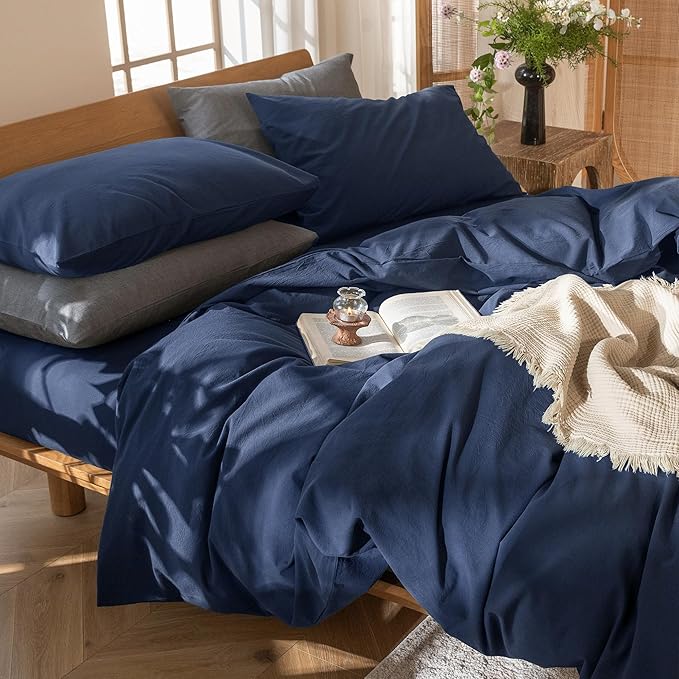 Linen Duvet Cover Set - King
